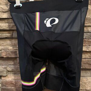 Pearl Izumi Black Padded Bike Bicycle Cycling Shorts Women's size LARGE